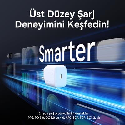 VOLTME V2345 Revo UltraThin Beyaz 20W C Şarj Aleti