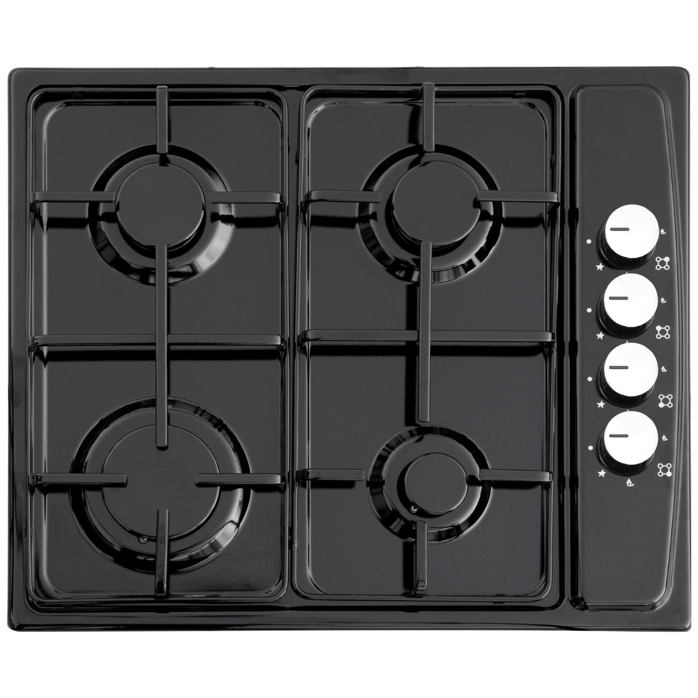 Kumtel Ankastre Siyah Emaye Ocak KO-410BF