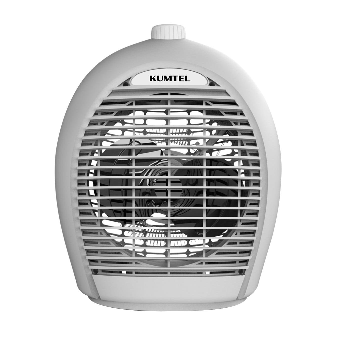 Kumtel Gri Fanlı Isıtıcı 2000 W LX-6331