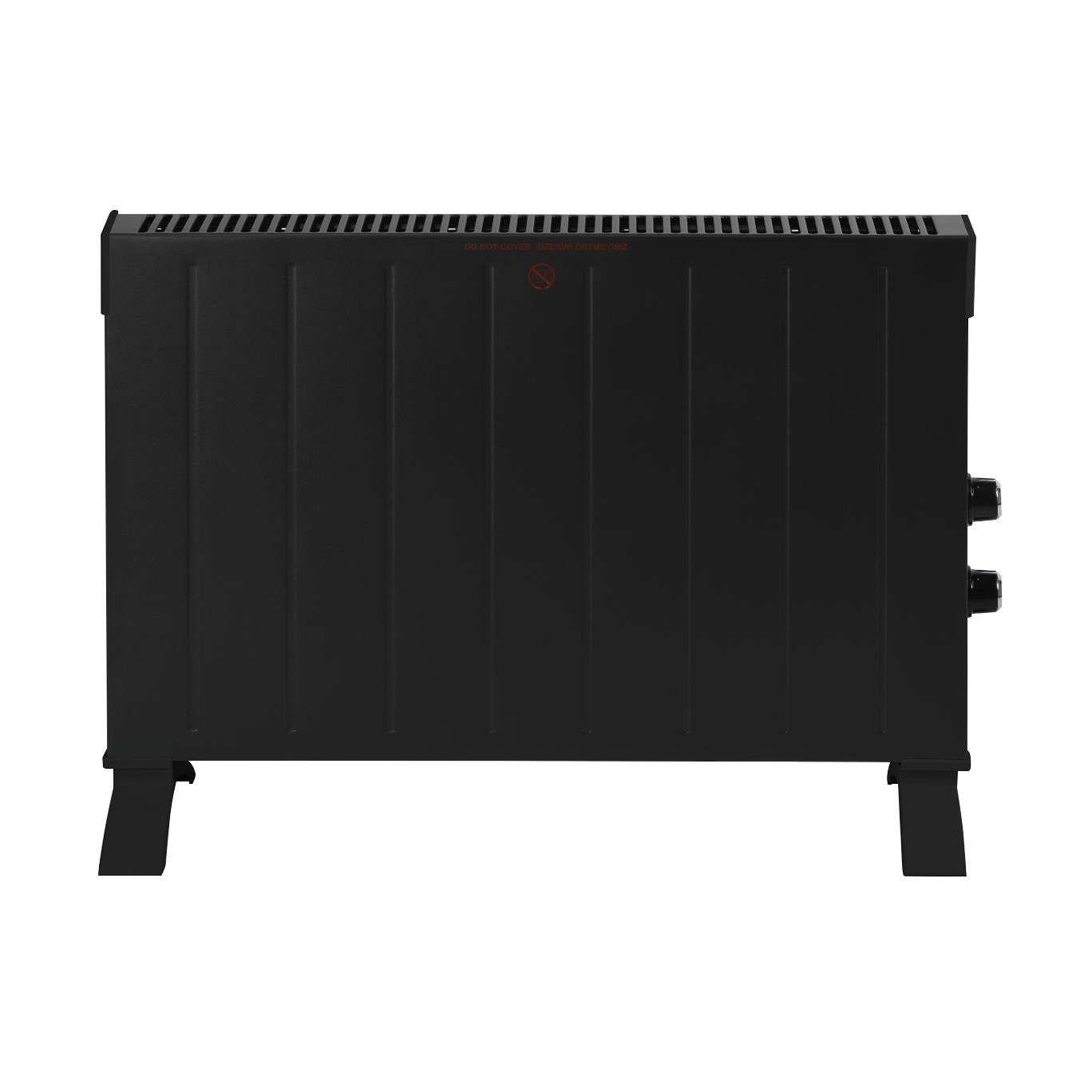 Kumtel Siyah Konvektör Isıtıcı 2500W HC-2947