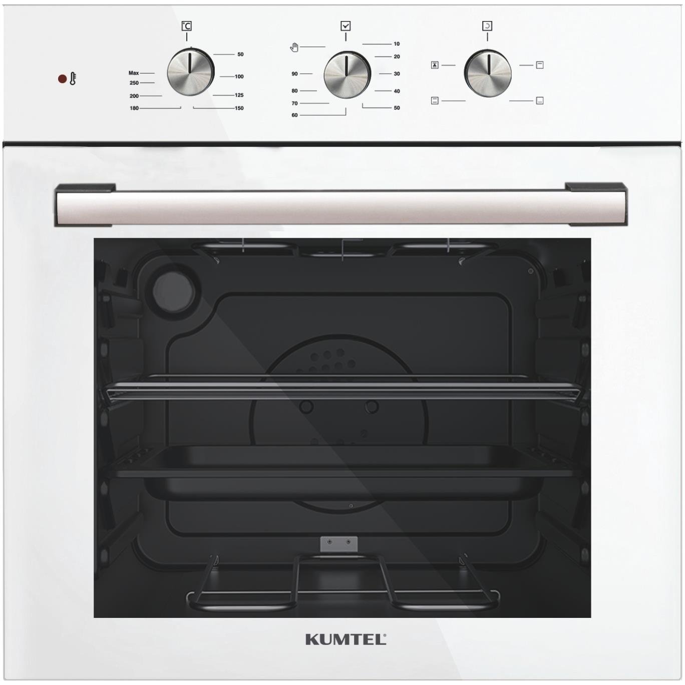 Kumtel Turbo Fanlı Beyaz Ankastre Fırın B66 - SF2 (MT)