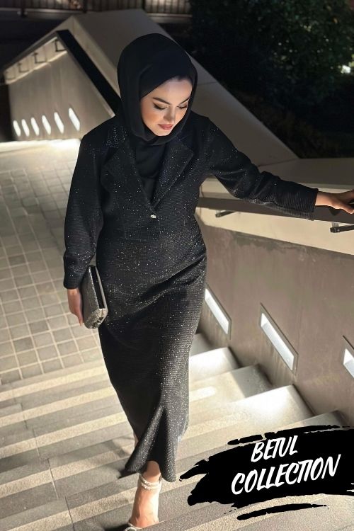Tesettür ceketli takım