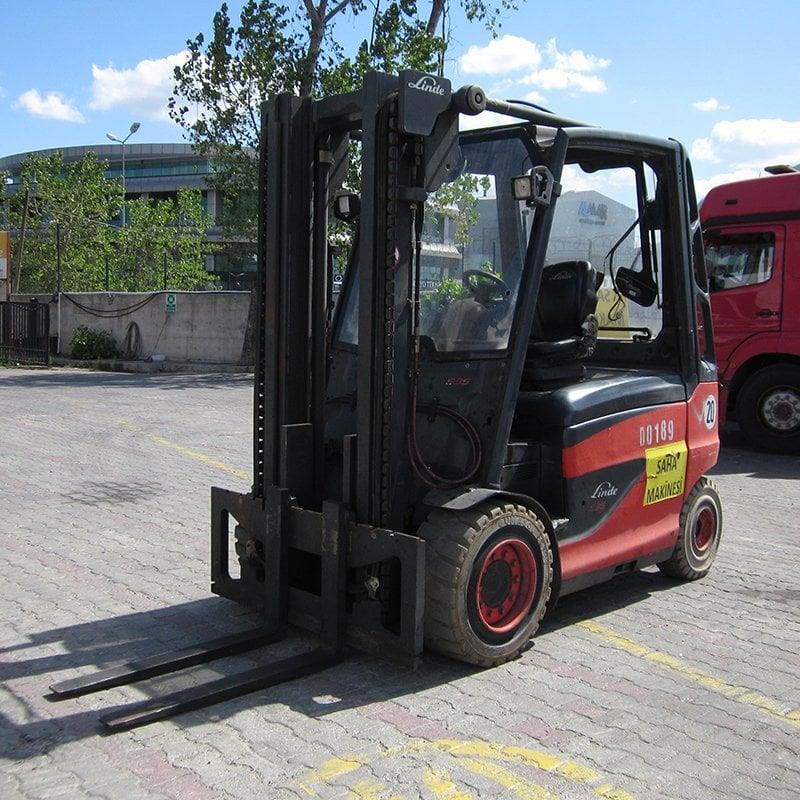 LINDE E35/600H-388 Elektrikli Forklift (F1.D-0189)