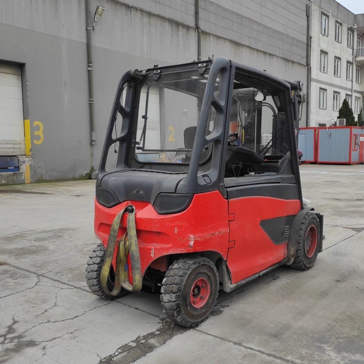 LINDE E50L-388 Elektrikli Forklift (F1.3604)
