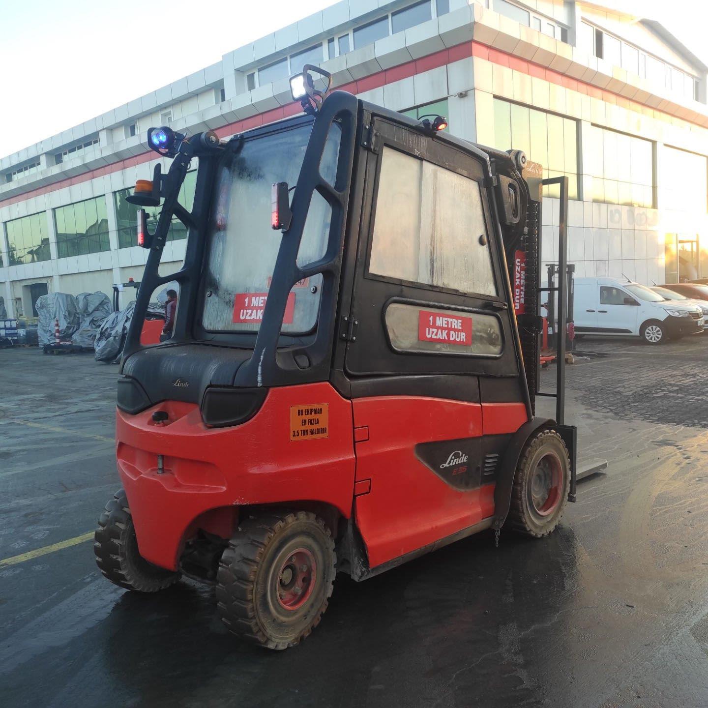 LINDE E35/600H-388 Elektrikli Forklift (F1.4247)