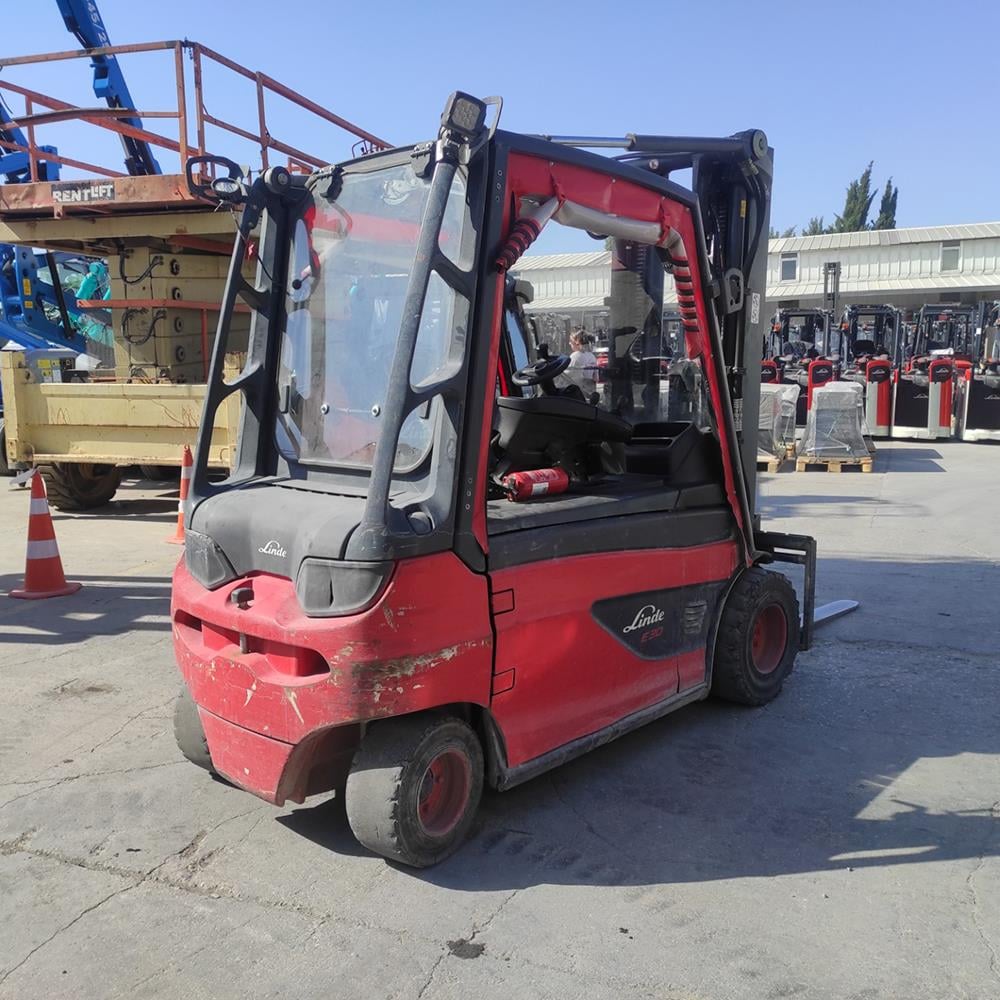 LINDE E30L-387 Elektrikli Forklift (F1.5912) [UT]