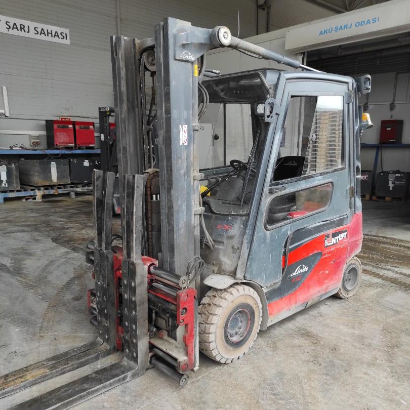 LINDE E30L-387 Elektrikli Forklift (F1.5896)