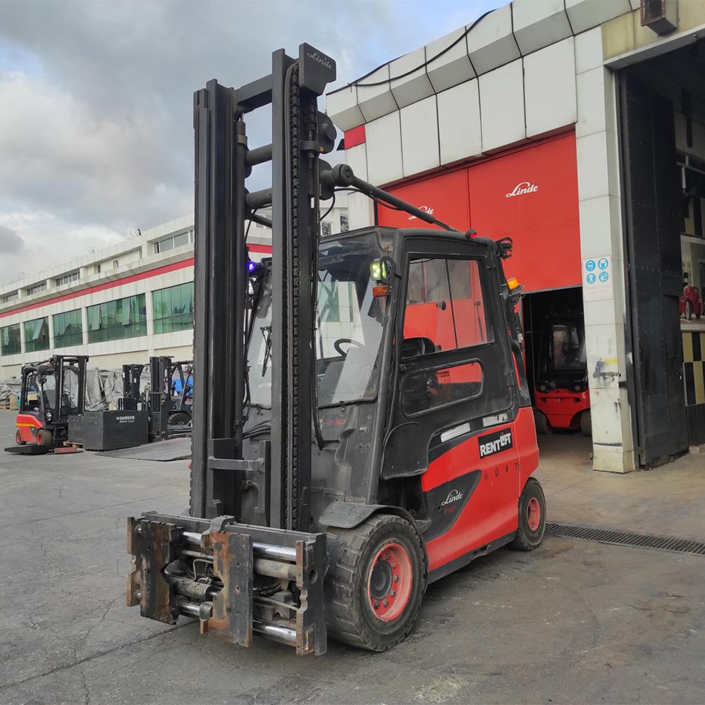 LINDE E50/600HL-388 Elektrikli Forklift (F1.6087)