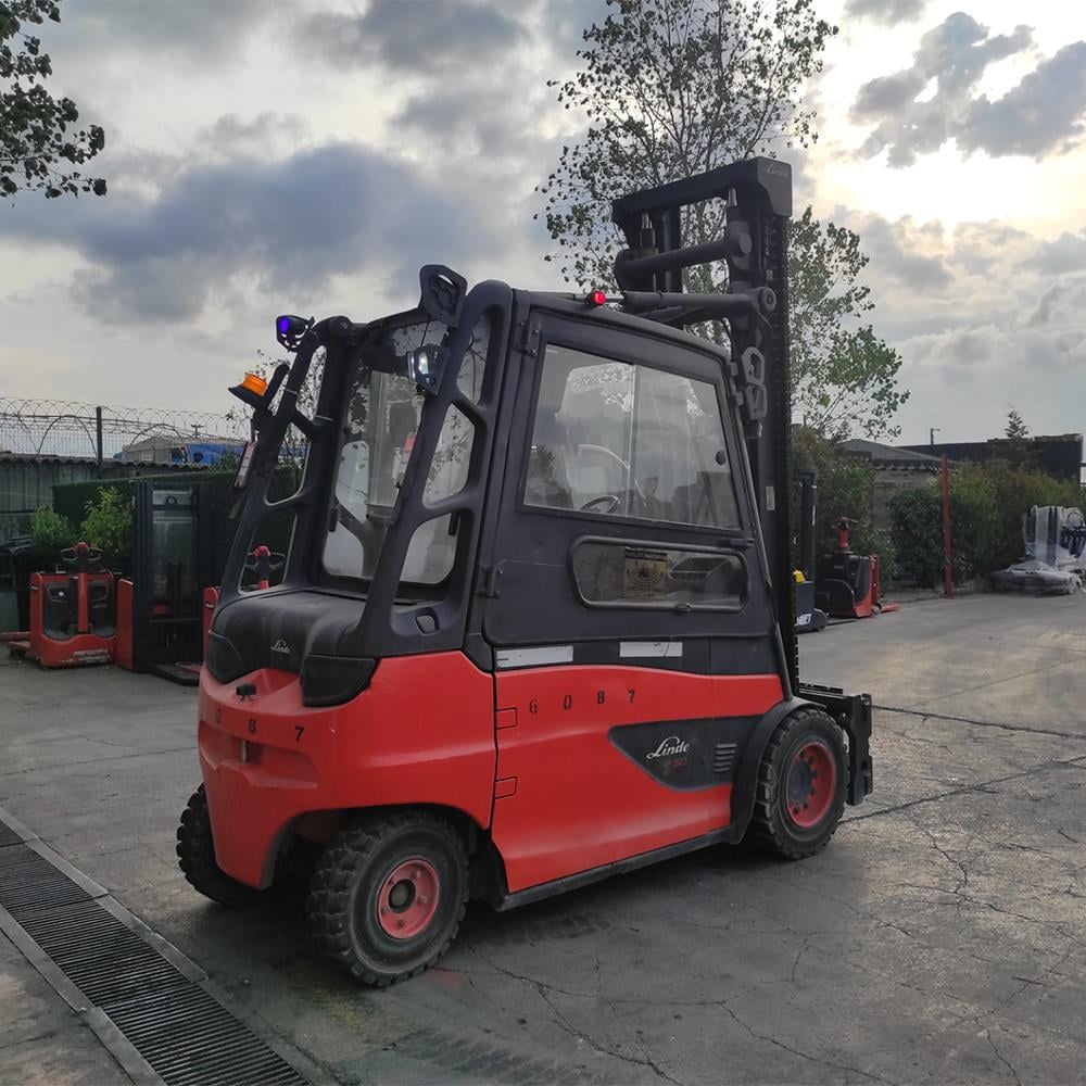 LINDE E50/600HL-388 Elektrikli Forklift (F1.6087)