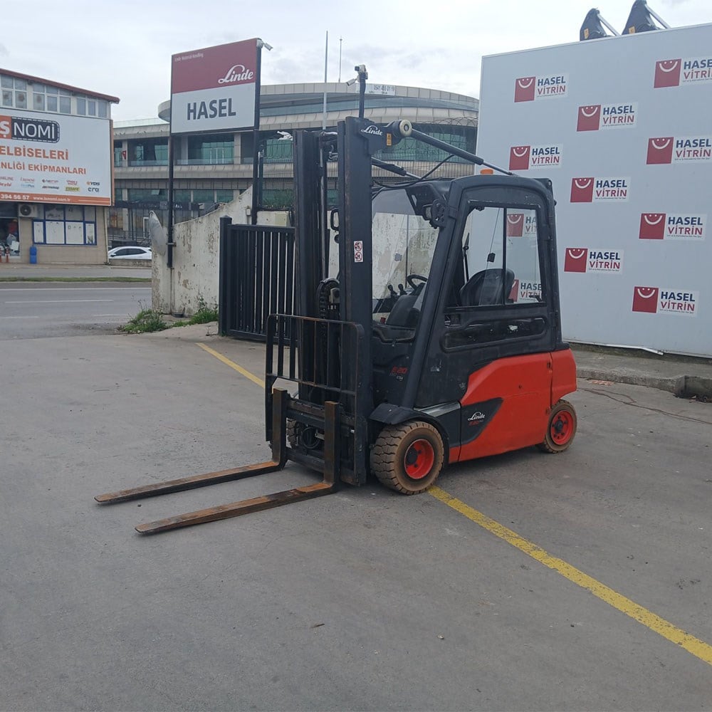LINDE E20PL-386-02 Elektrikli Forklift (F1.7564)