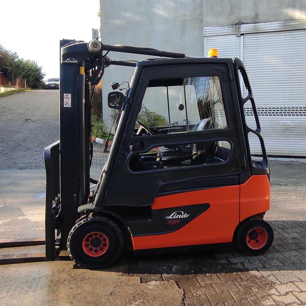 LINDE E25-387 Elektrikli Forklift (F1.6392) [OGS]