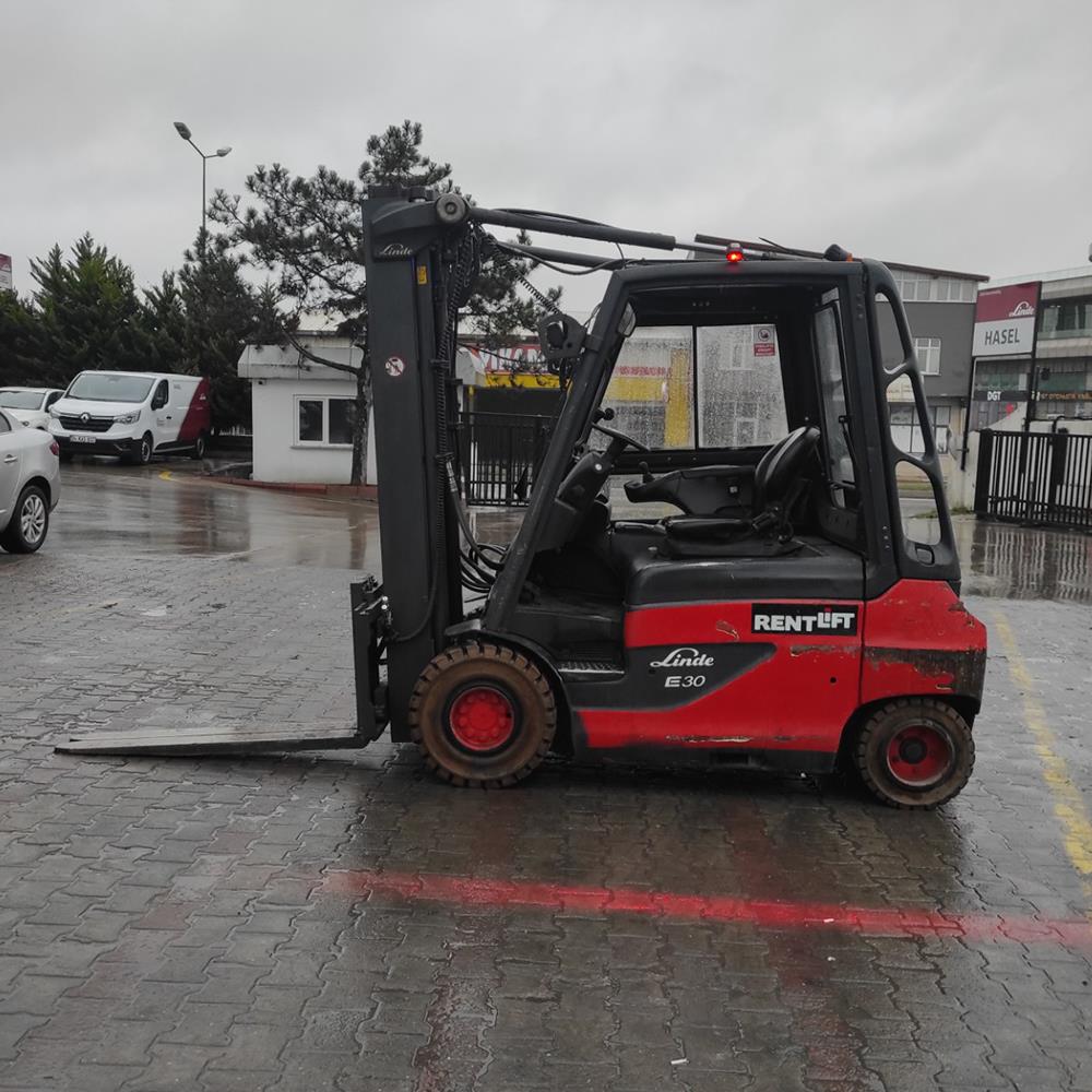 LINDE E30-387 Elektrikli Forklift (F1.3874)