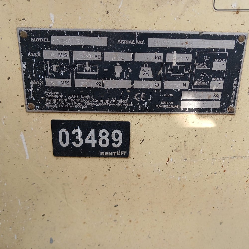 JLG 3246ES  Makaslı Platform Manlift (J1.3489) [UDK] [STR]