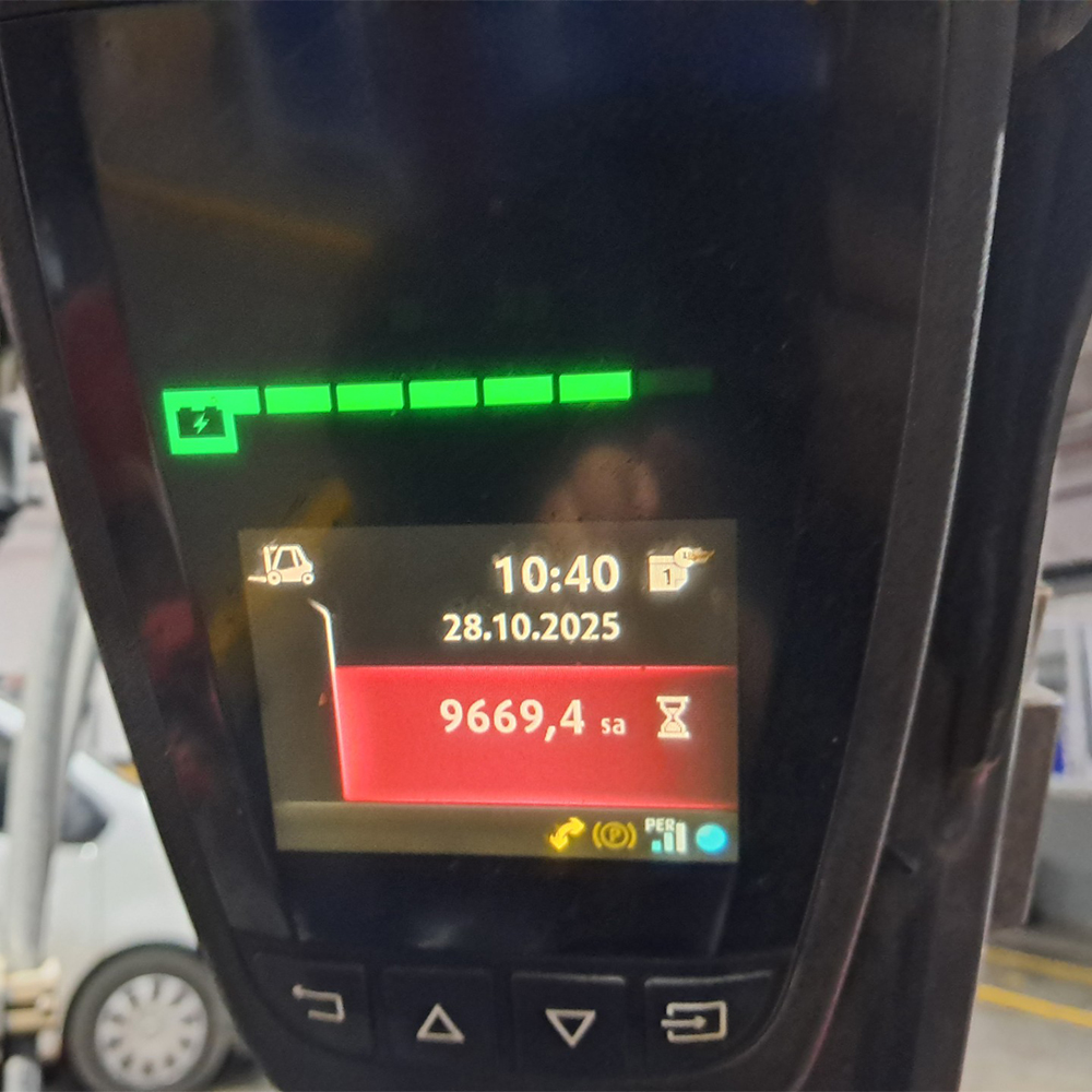 LINDE E16-386 Elektrikli Forklift (F1.6822)