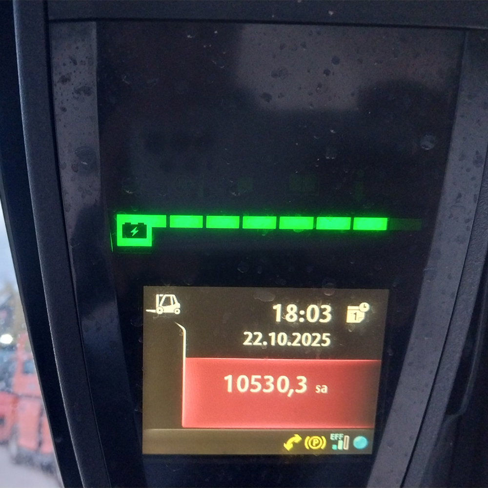 LINDE E16-386 Elektrikli Forklift (F1.6830)