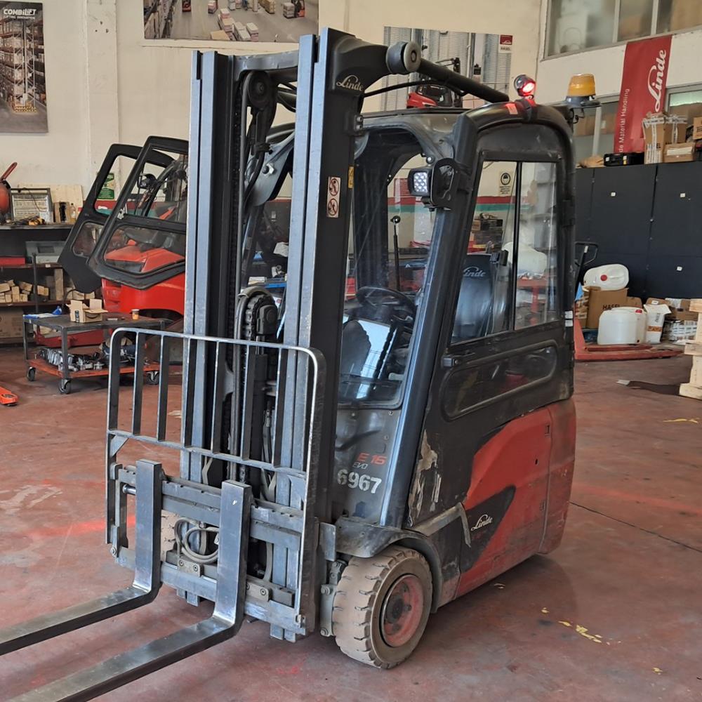 LINDE E16C-386-02 Elektrikli Forklift (F1.6967)