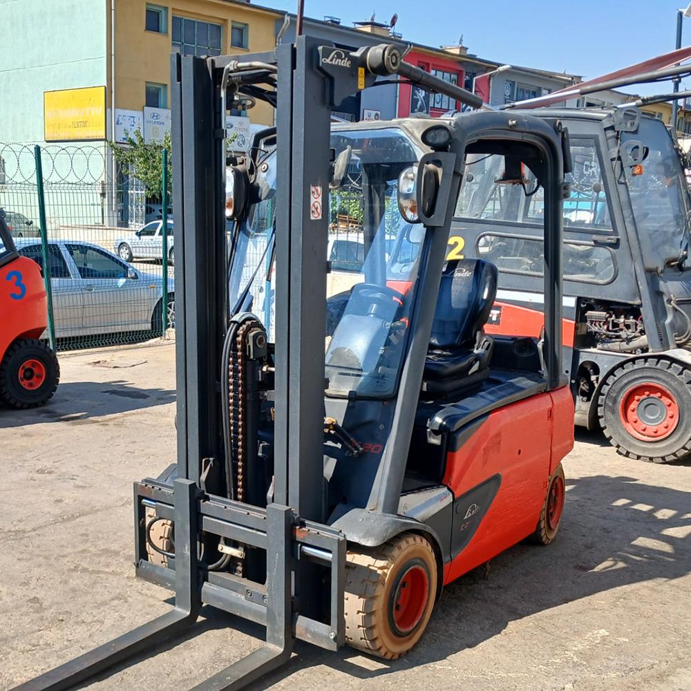LINDE E20PL-386-02 Elektrikli Forklift (F1.4551)