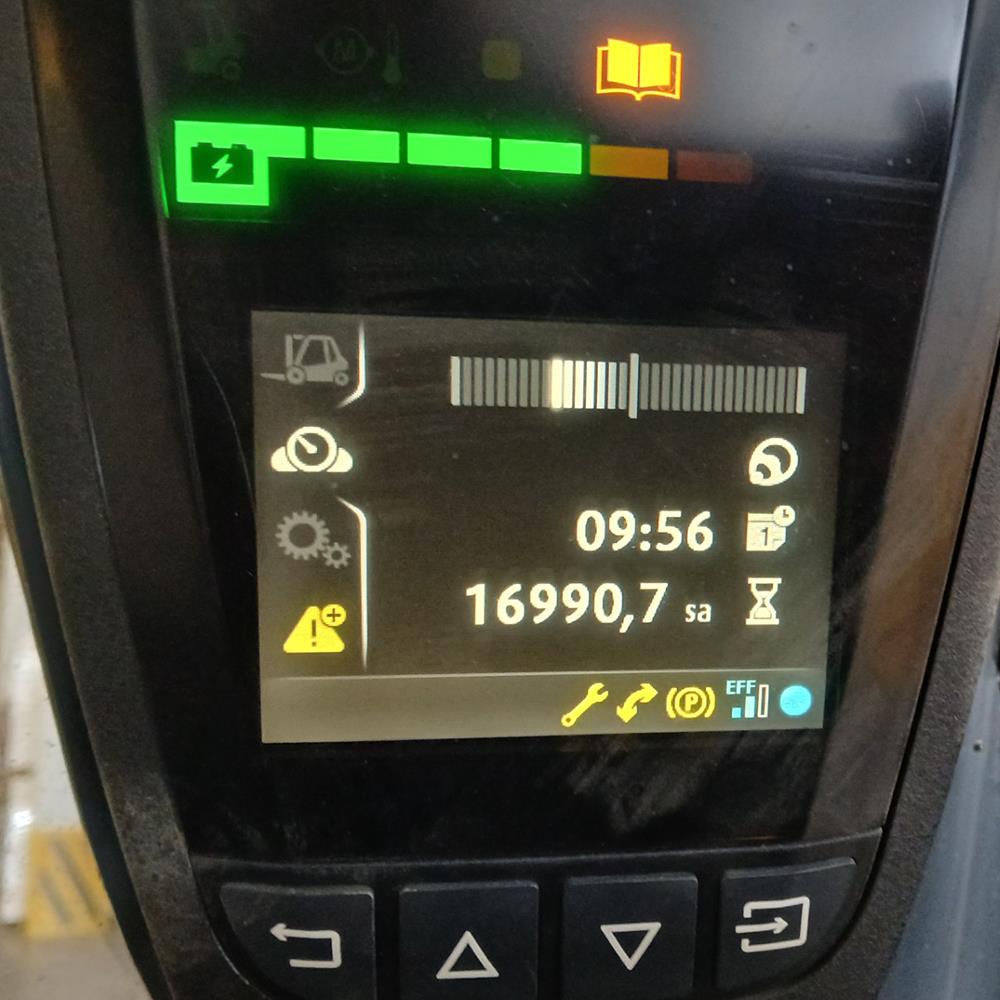 LINDE E20PL-386-02 Elektrikli Forklift (F1.7066)