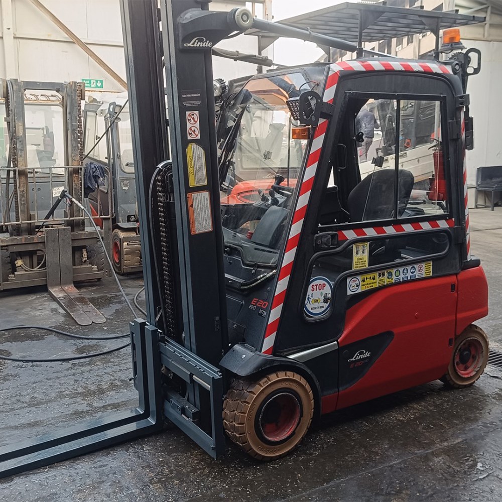 LINDE E20PL-386-02 Elektrikli Forklift (F1.7738)