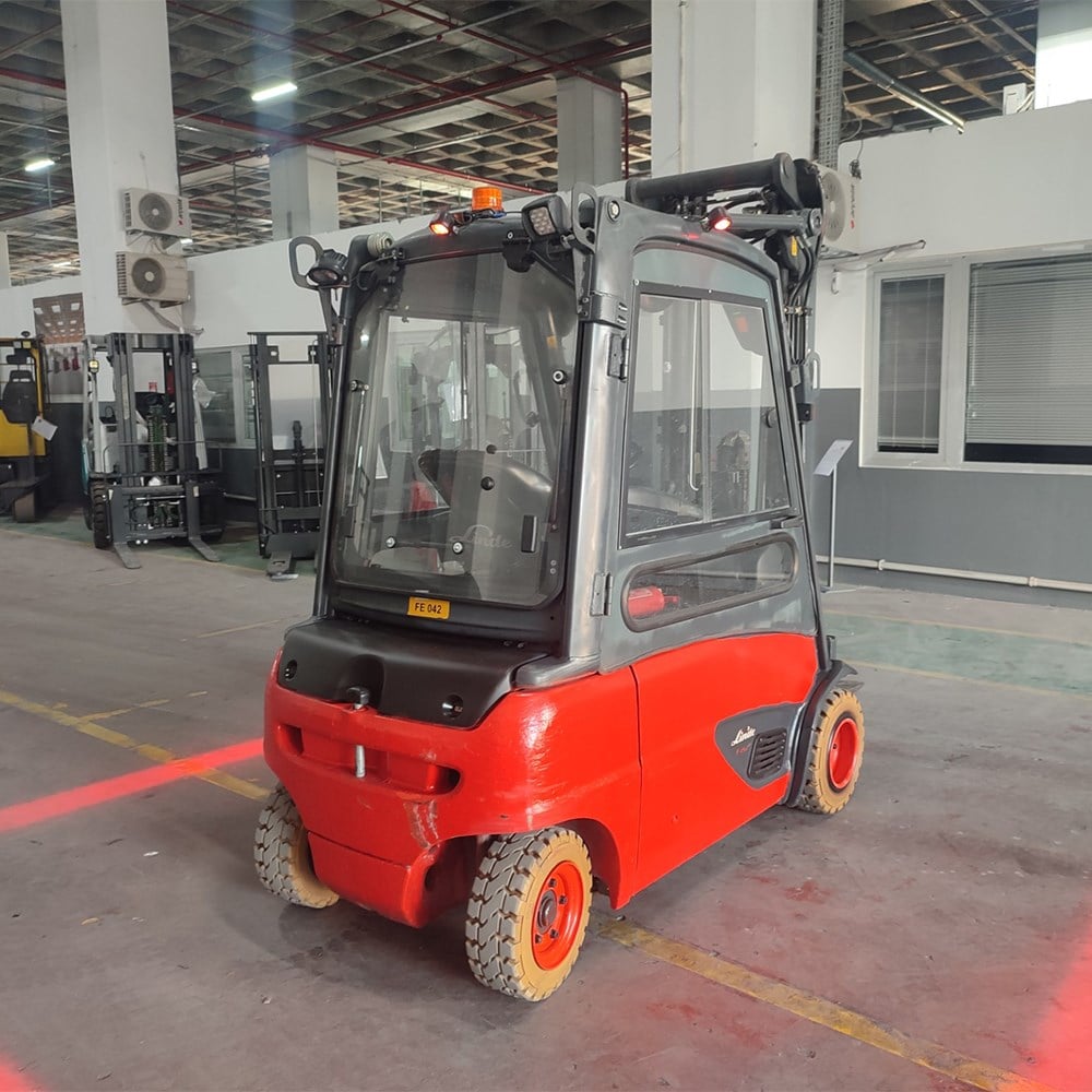 LINDE E20PL-386-02 Elektrikli Forklift (F1.5380) [OPS]