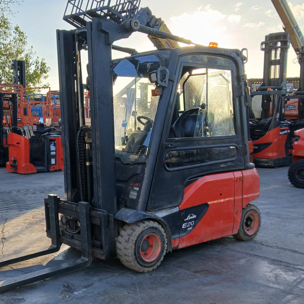 LINDE E20PL-386 Elektrikli Forklift (F1.6053)