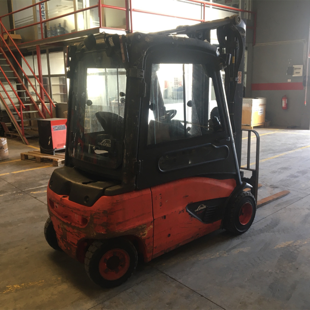 LINDE E20PL-386 Elektrikli Forklift (F1.6895)