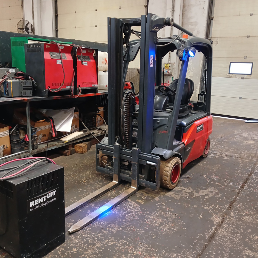 LINDE E20PL-386 Elektrikli Forklift (F1.5174)