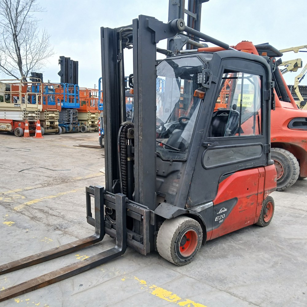 LINDE E20PL-386 Elektrikli Forklift (F1.6053)