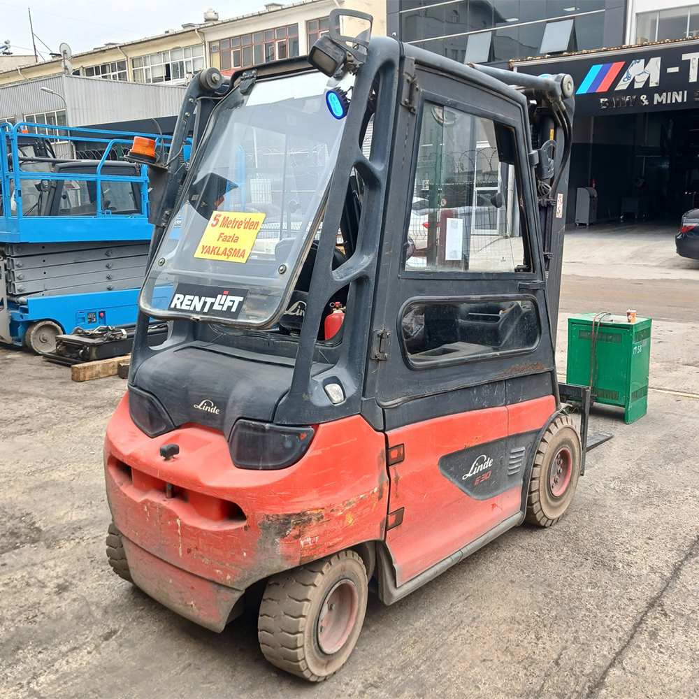 LINDE E30-387 Elektrikli Forklift (F1.6044)