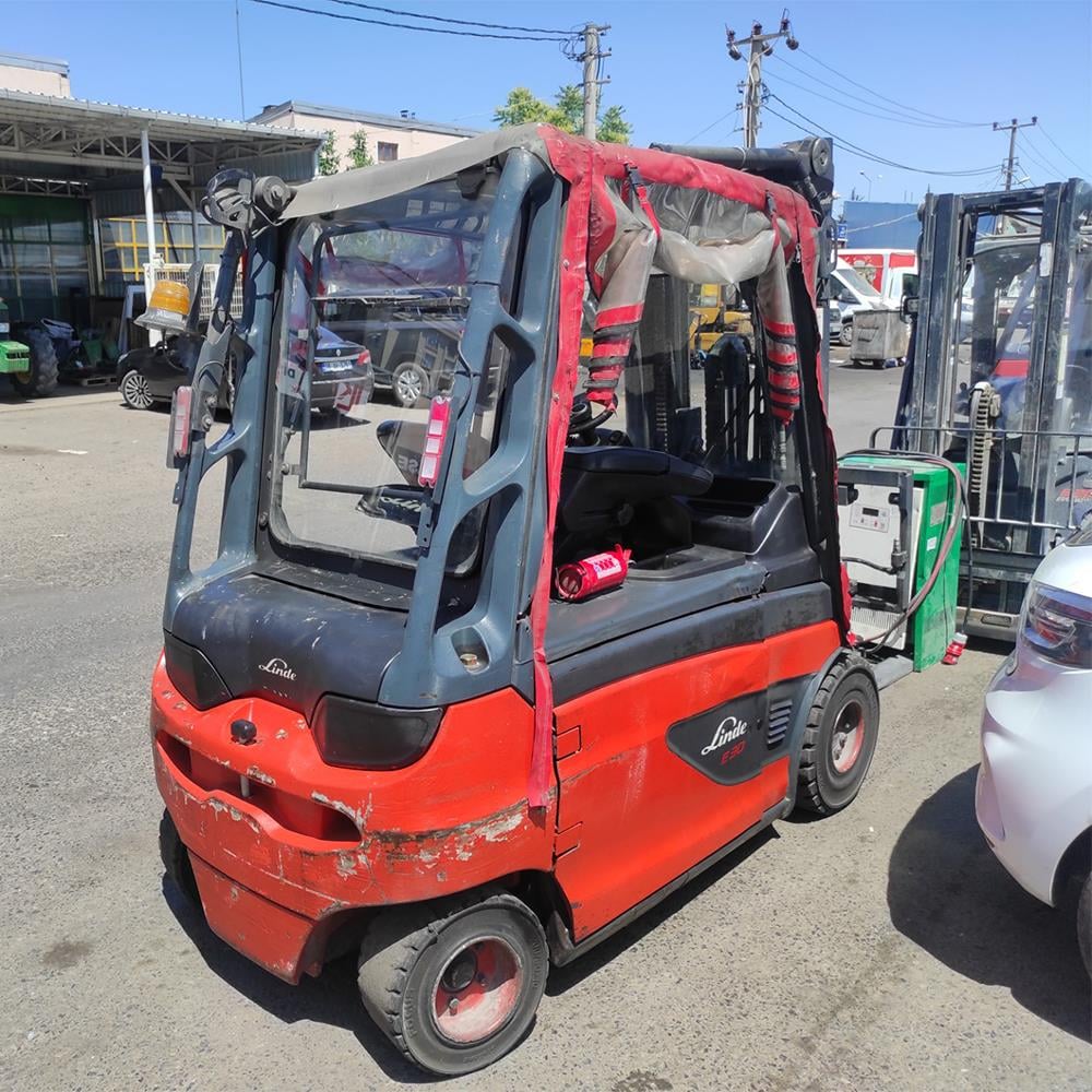 LINDE E30L-387 Elektrikli Forklift (F1.6009)
