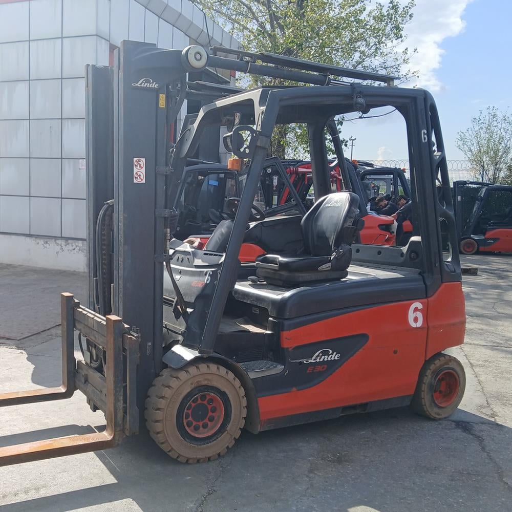 LINDE E30L-387 Elektrikli Forklift (F1.6889)