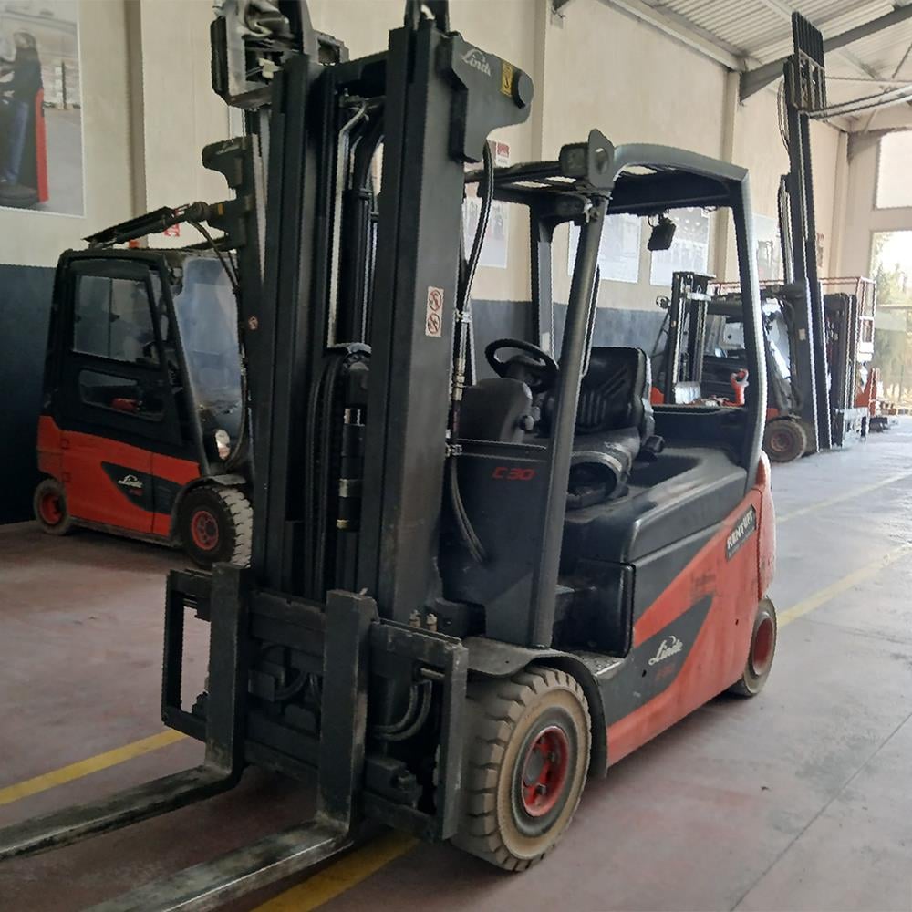 LINDE E30S-1276 Elektrikli Forklift (F1.8028)