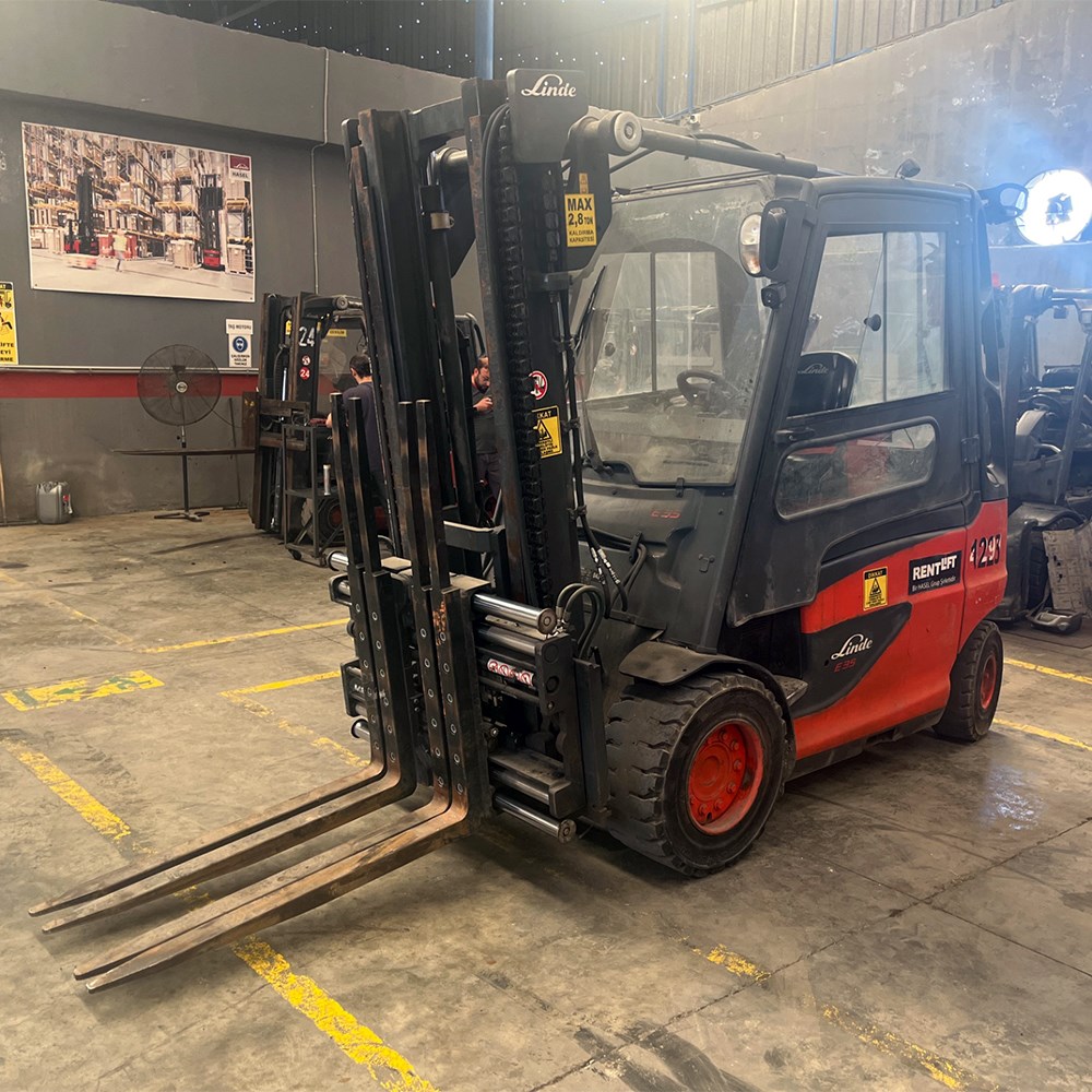 LINDE E35/600H-388 Elektrikli Forklift (F1.4291)