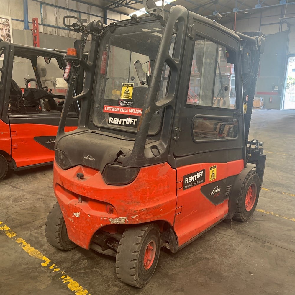LINDE E35/600H-388 Elektrikli Forklift (F1.4291)