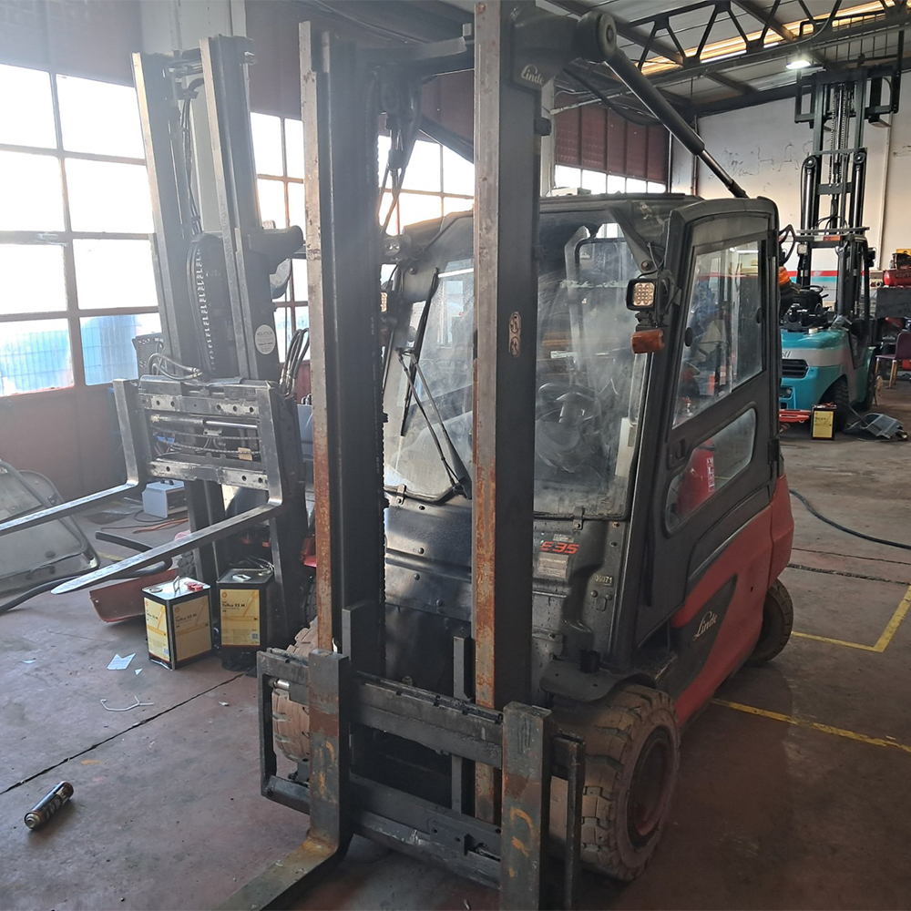 LINDE E35L-387 Elektrikli Forklift (F1.6071)