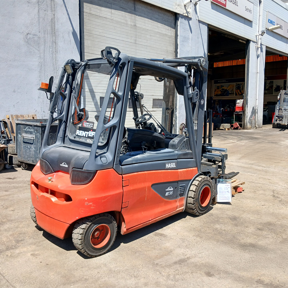 LINDE E35L-387 Elektrikli Forklift (F1.5731)