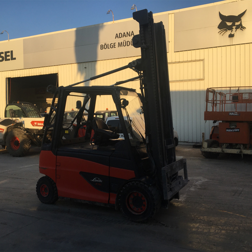 LINDE E50/600HL-388 Elektrikli Forklift (F1.5924)