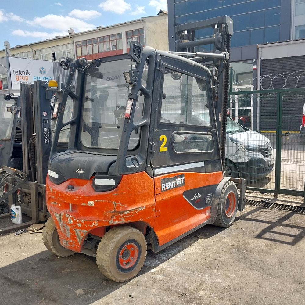 LINDE E50/600HL-388 Elektrikli Forklift (F1.6109) [OPS]