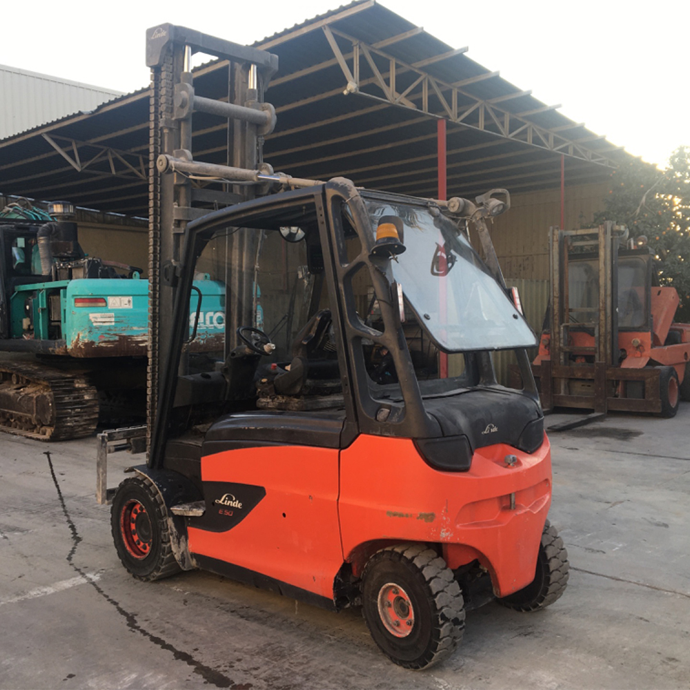 LINDE E50/600HL-388 Elektrikli Forklift (F1.5924)