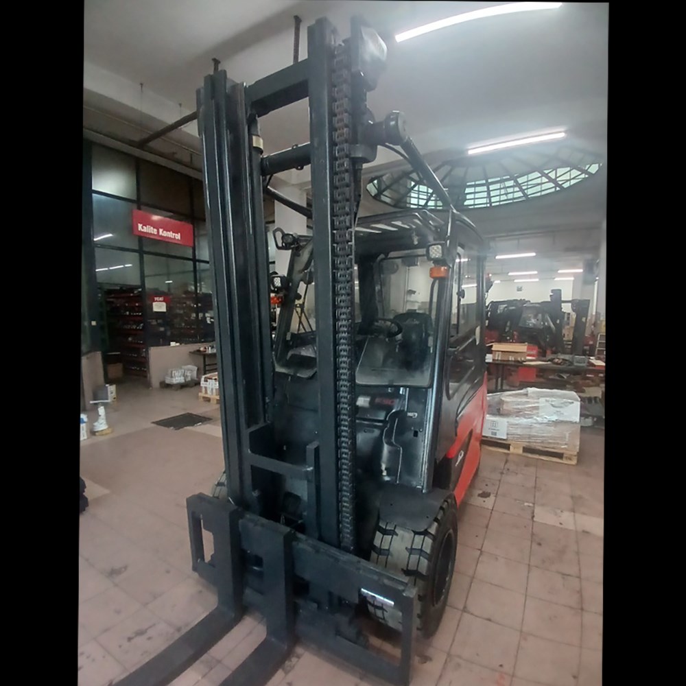 LINDE E50/600HL-388 Elektrikli Forklift (F1.6079)