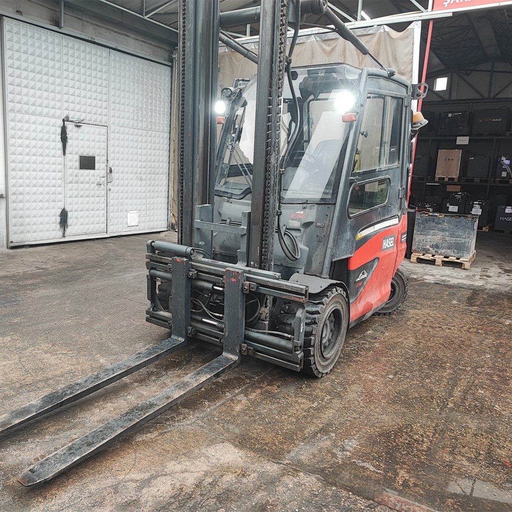 LINDE E50/600HL-388 Elektrikli Forklift (F1.6073)
