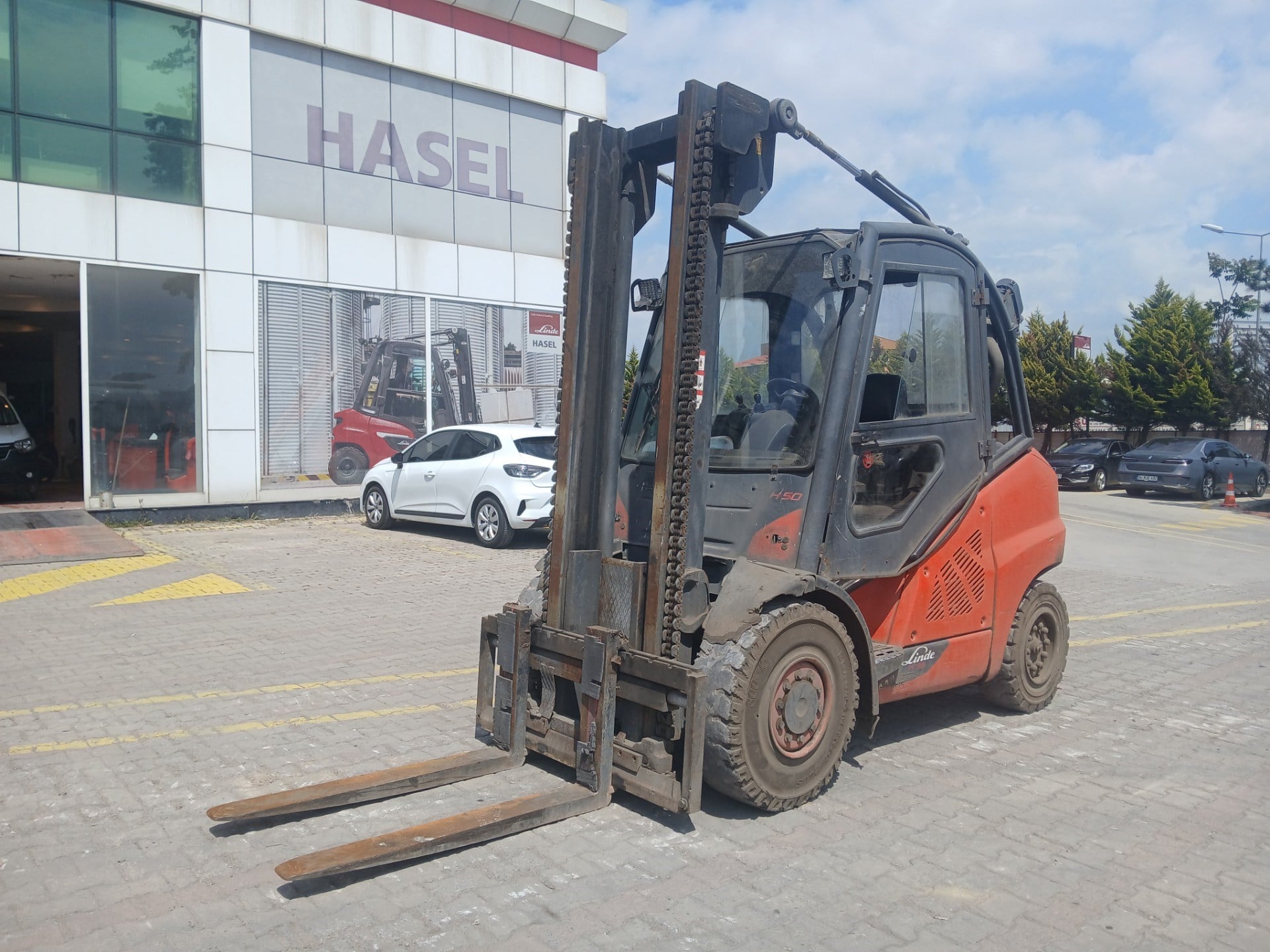 LINDE H50D-394-02 Dizel Forklift (F9.9421)