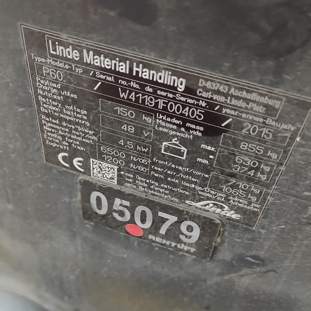 LINDE P60-1191  Çekici (F1.5079)