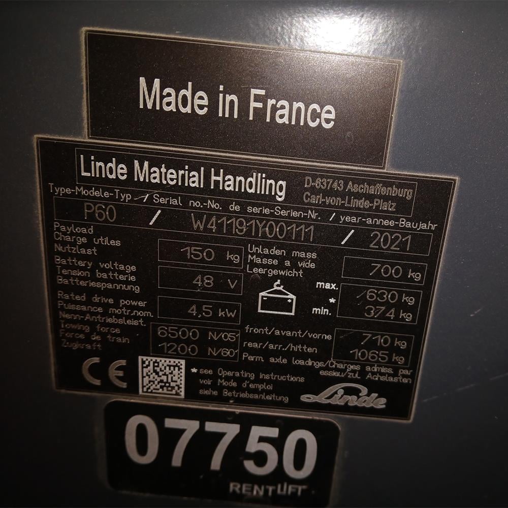 LINDE P60-1191  Çekici (F1.7750)