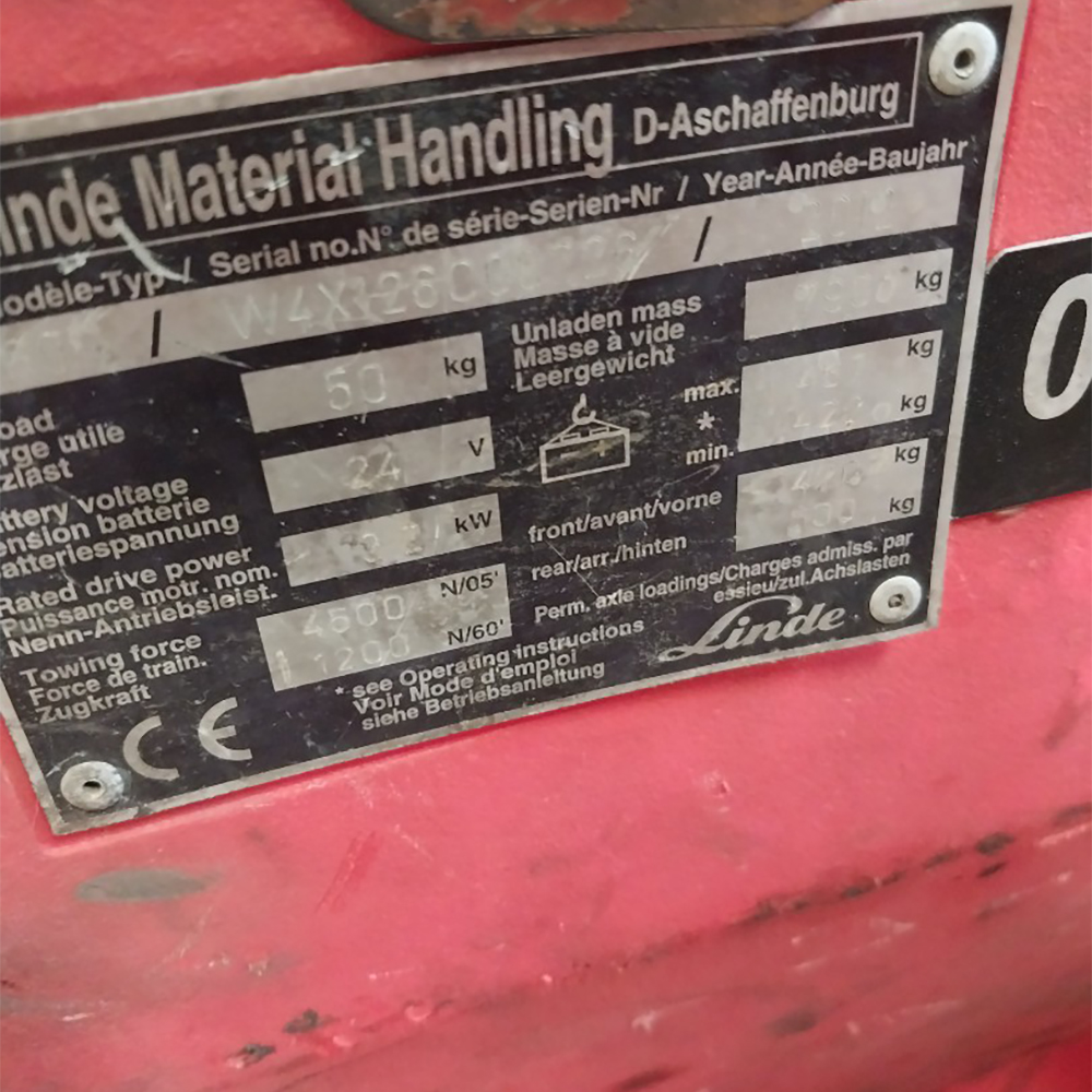LINDE P60Z-126  Çekici (F9.6253)