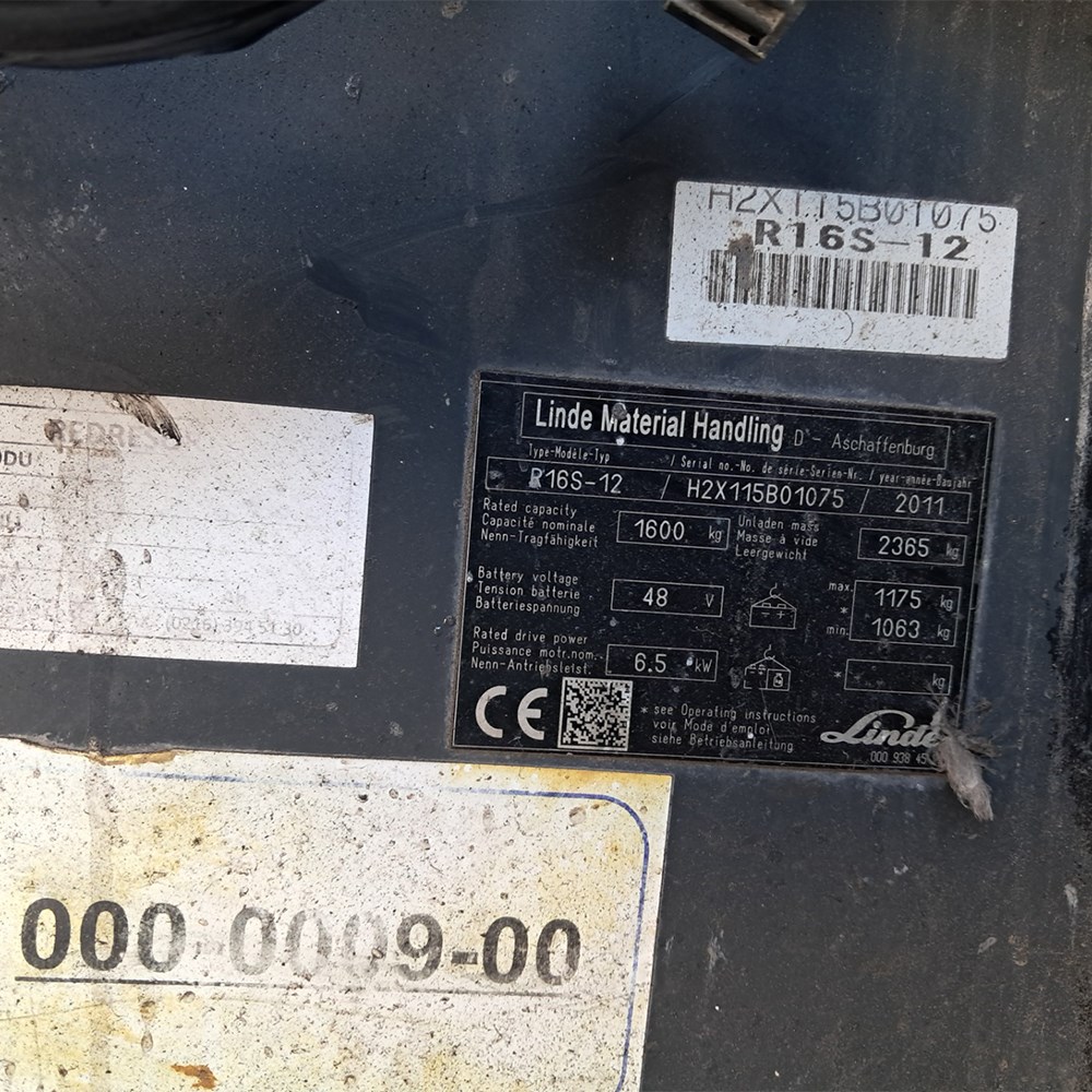 LINDE R16S-115  Reach Truck (F9.8852)
