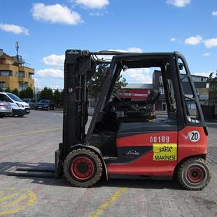 LINDE E35/600H-388 Elektrikli Forklift (F1.D-0189)