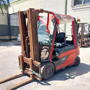 LINDE E30L-387 Elektrikli Forklift (F1.7292)