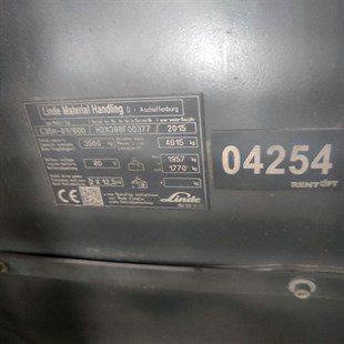 LINDE E35/600H-388 Elektrikli Forklift (F1.4251)