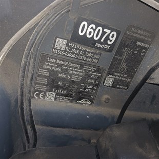 LINDE E50/600HL-388 Elektrikli Forklift (F1.6079)